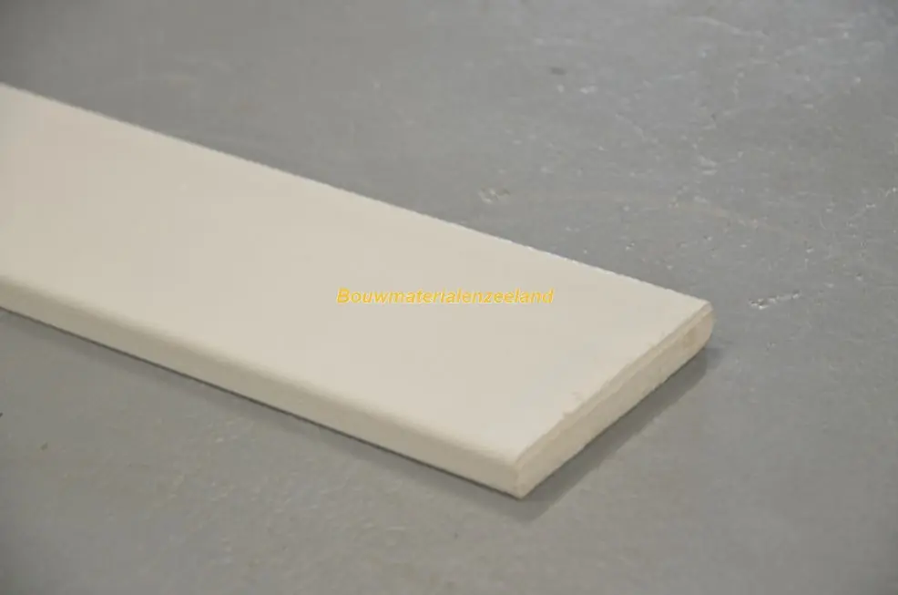 Plint mdf wit gegr. FSC Mix 70% 9x45 mm L=4880 mm