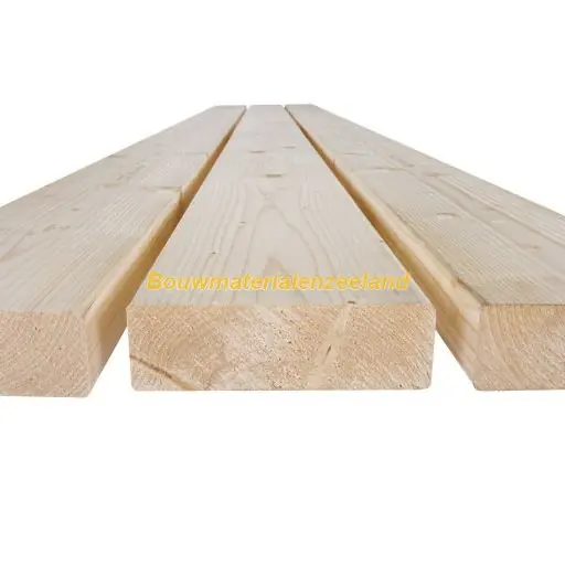 Vuren geschaafd 50x100 mm. 420 cm. (netto maat 44x96) FSC Mix 70%