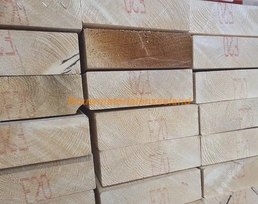 Vuren geschaafd 75x175 mm. 510 cm. (netto maat 71x171) FSC Mix 70%