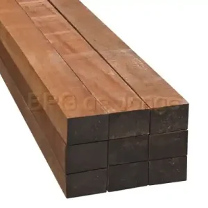 Merantie ruw 65x90 mm. 305 cm.