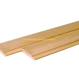 Vuren rabatdeel 22x150 mm. 360 cm.