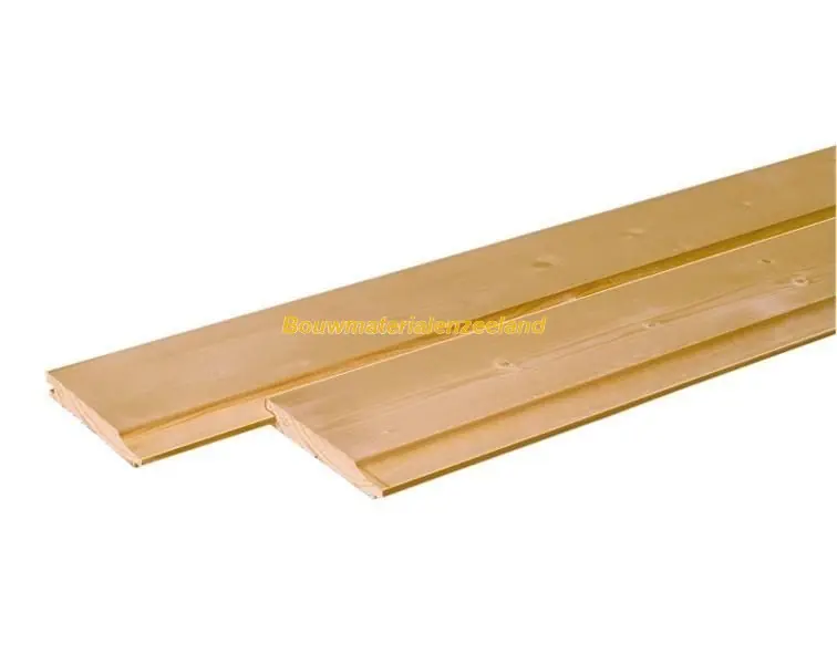 Vuren rabatdeel 22x150 mm. 360 cm.