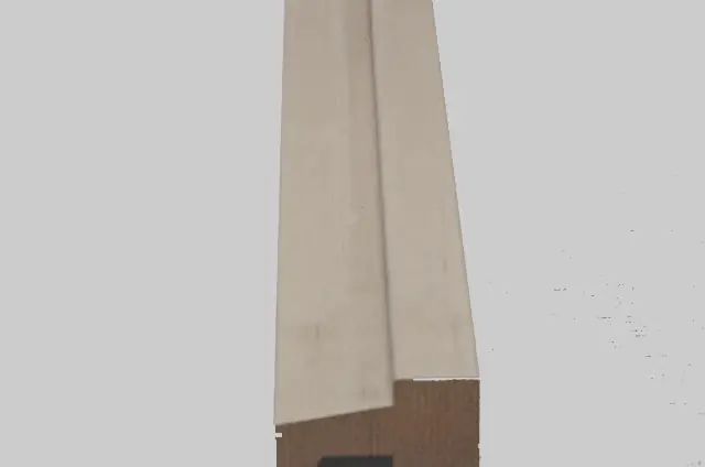 Geprofileerd kozijnhout onderdorpel WIT 66X110 lang 590 cm hardhout profiel C