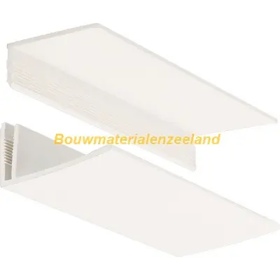 Startprofiel 2-dl Florence buitenplafond wit 600 cm. lang