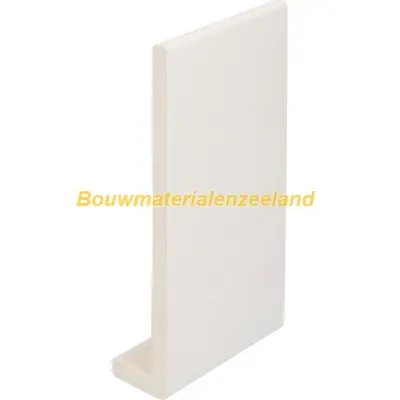 Hoekpaneel 230x35x9mm verkeerswit 600 cm. lang