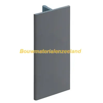 Verbindingprofiel Keralit dustgrey pure mat 400 cm. lang