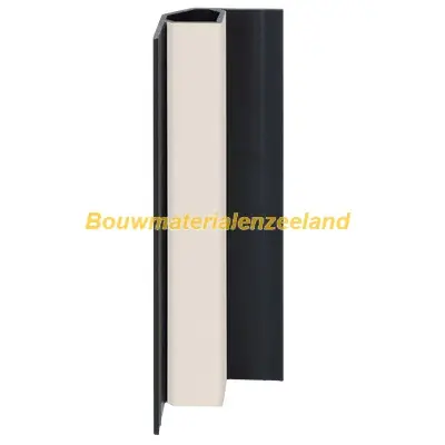 Keralit inwendig hoekprofiel creme classic nerf 400 cm. lang