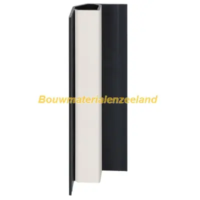 Keralit inwendig hoekprofiel snowwhite pure mat 400 cm. lang