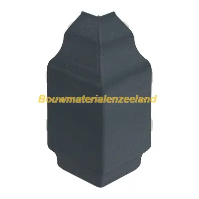 Hoekstuk trim/kraal sierlijst Keralit monumentblauw classic nerf