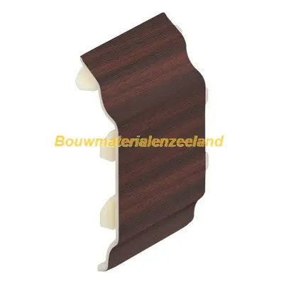 Tussenstuk trim/kraal sierlijst Keralit mahonie classic nerf