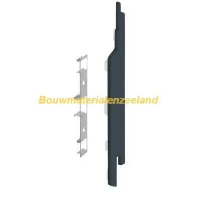 Eindkap+connector rechts voor 2814 (5st) monumentblauw classic nerf