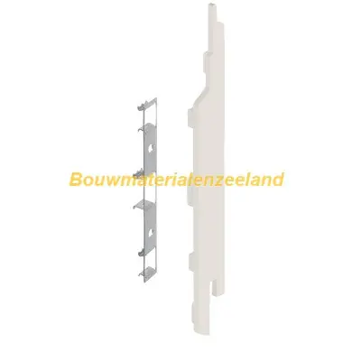 Eindkap+connector rechts voor 2814 (5st) snowwhite pure mat
