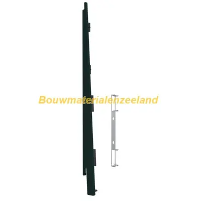 Eindkap+connector links voor 2817 (5st) donkergroen classic nerf