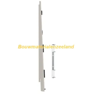 Eindkap+connector links voor 2817 (5st) creme classic nerf