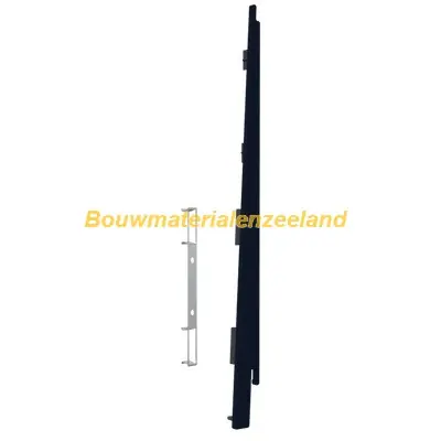 Eindkap+connector rechts voor 2817 (5st) monumentblauw classic nerf