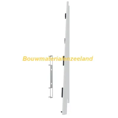 Eindkap+connector rechts voor 2817 (5st) wit classic nerf