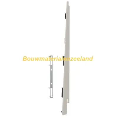 Eindkap+connector rechts voor 2817 (5st) creme classic nerf