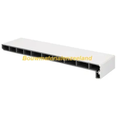 Lignodur Stone vensterbank 30cm wit 400 cm. lang