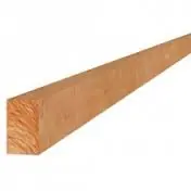 Douglas fijnbezaagd blank 4,5x7,5x400 cm