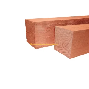 Douglas fijnbezaagde paal 15x15x300 cm, onbehandeld