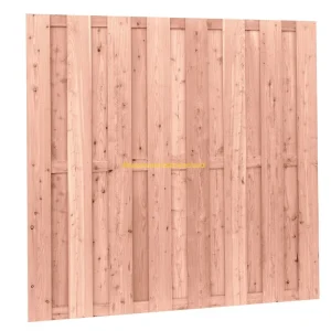 Woodvision Douglas fijnbezaagd plankenscherm 15 mm 180x180 cm, onbehandeld