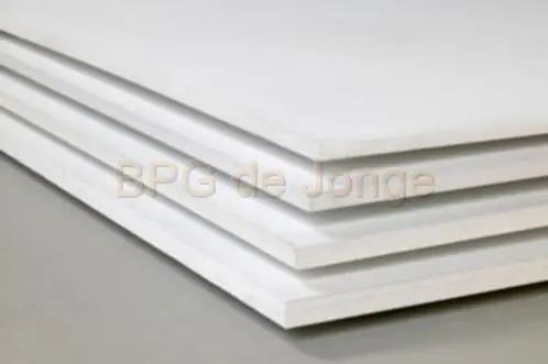 Okoume wit gegrond 80 mu b/bb 122x250x22 mm dik FSC Mix 70%