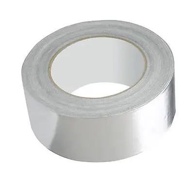 Actis zilver tape 100 mm breed, 25 mtr lang.
