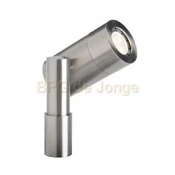 LightPro type Nova 5 116S LED 5W 180x120x100 mm RVS warm wit incl. kabel 1 m