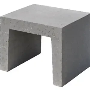 U-element 40x40x50cm grijs