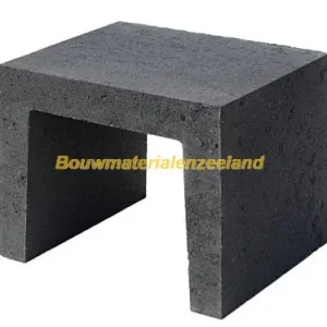 U-element 30x30x38 cm Antraciet