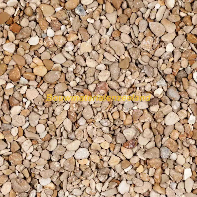 Castle Beige grind gewassen Rond naturel 10-20 mm Kwarts beige 500 kg/MBB