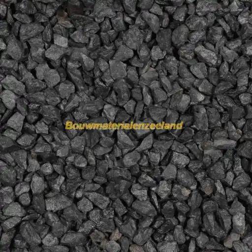 Basaltsplit zwart Breuksteen 8-11 mm Basalt zwart 20 kg