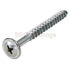 RVS schroeven voor sidings bolkop 4,5x52 C01 Wit doos a 100 stuks