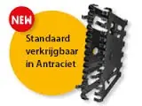 Bijenbekje zwart 50 mm