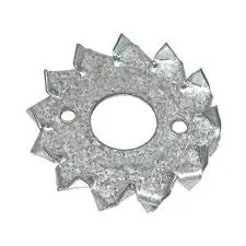 Kramplaat dubbel 48 mm m16 07282