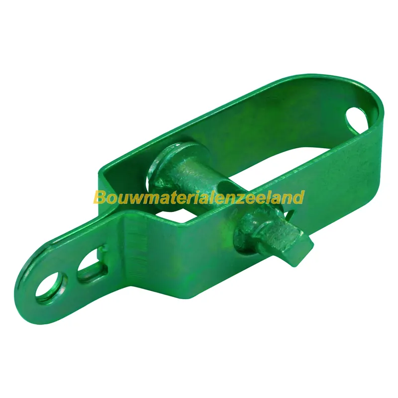 Draadspanner geplastificeerd 100 mm groen