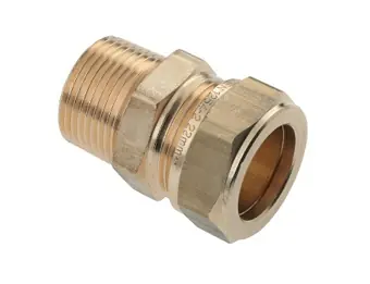 Messing knelpuntst.ldr.3/4bux15 bonfix label 1 st (GASTEC/KIWA)