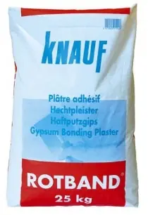Knauf Roodband (rotband hecht) pleistergips zak 25 kg