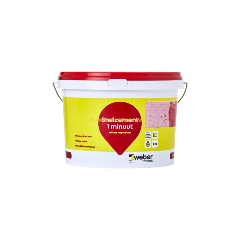 Weber Rep cebar snelcement 1 min. emmer 6 kg