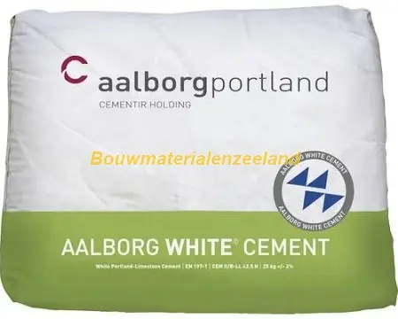 White cement cem 2 ll/B-LL 42,5 N 25kg.