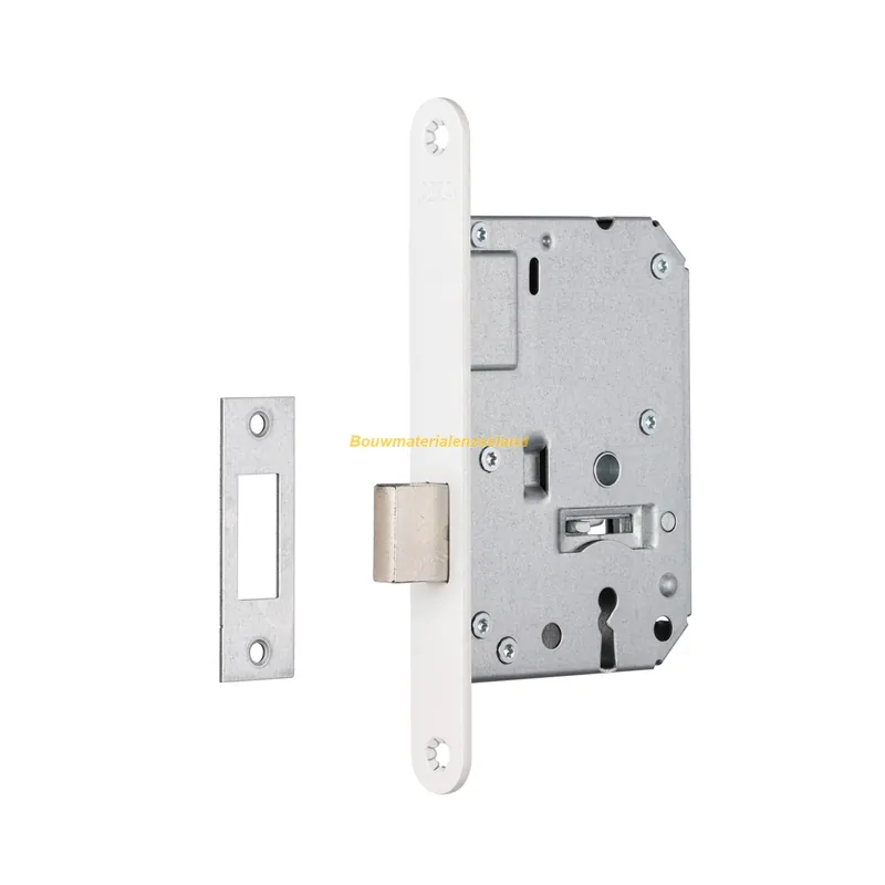 Axa Kastslot slg55mm dm50 voorpl. witgelakt 7115505455E