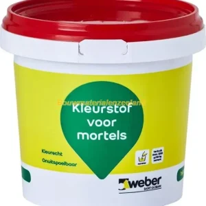 Weber kleurstof bruin emmer 0,5 kg