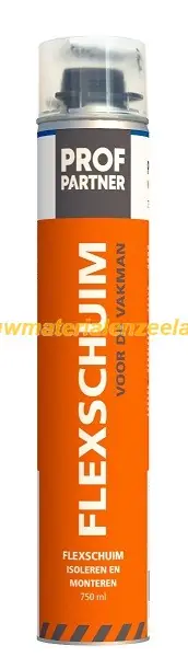 Profpartner flexschuim wit 750ml