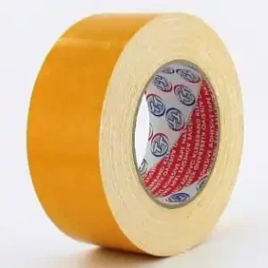 Dubbelzijdig tape Linnen 730 GDA (S) wit 50 mm rol 25 m1 doos 8 rol (art. TTAC0025)