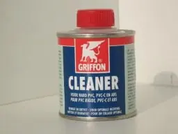 Griffon Cleaner met dop (t.b.v. hard PVC, PVC-C en ABS) blik 125 ml