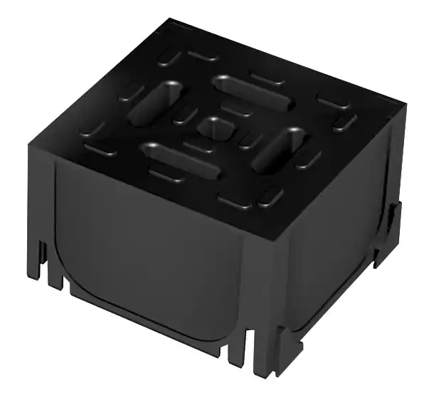 Aco Hexaline hoekelement zwart 19280