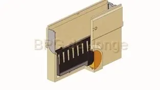 ACO Euroline vuilvanger L=500mm incl. emmer en verzinkt rooster