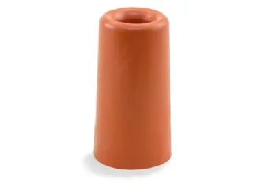 Deurbuffer rubber rood 75 mm