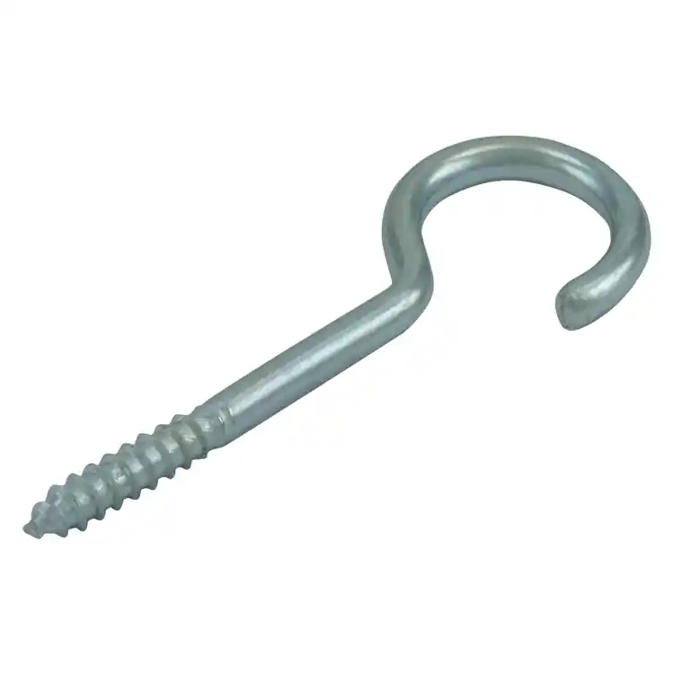 Sx schroefhaak verzinkt 60 mm blister 6 st