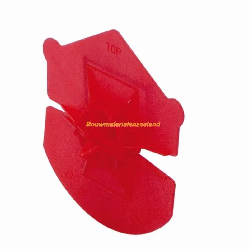 GB uni clip oranje/rood polypropyleen ds 1000 st